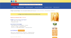 Desktop Screenshot of lycee-vauban.com